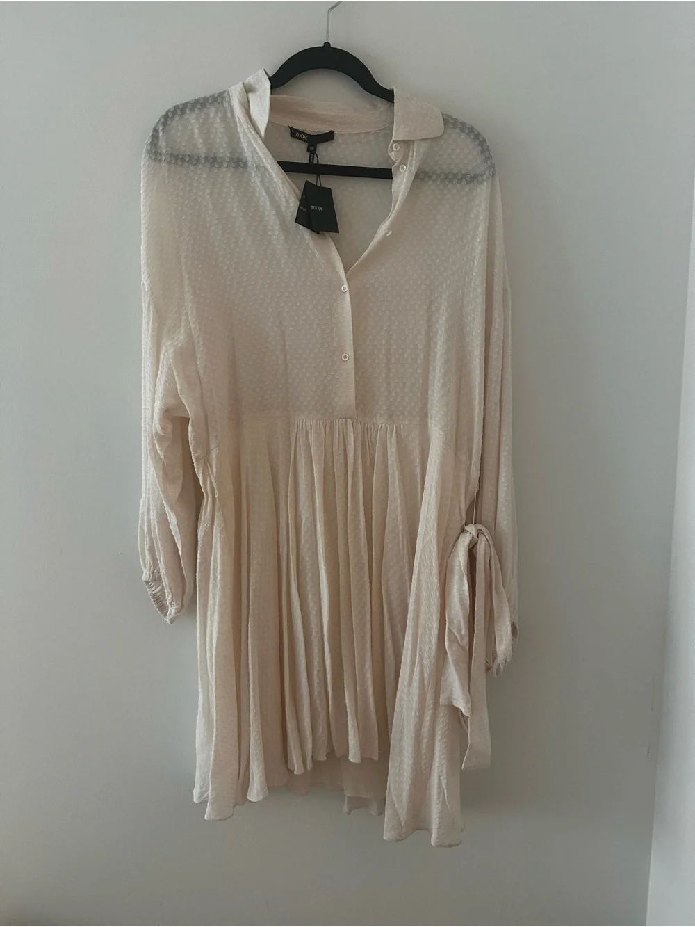 NWT Maje Loose Fitting Shirt Dress